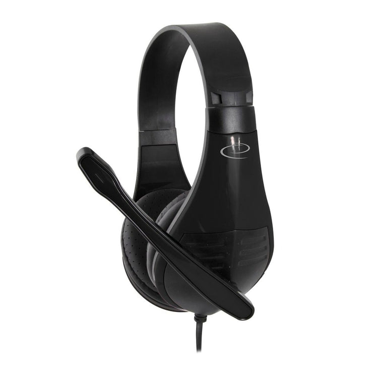 Headphones with Microphone Esperanza EH209K Black-0