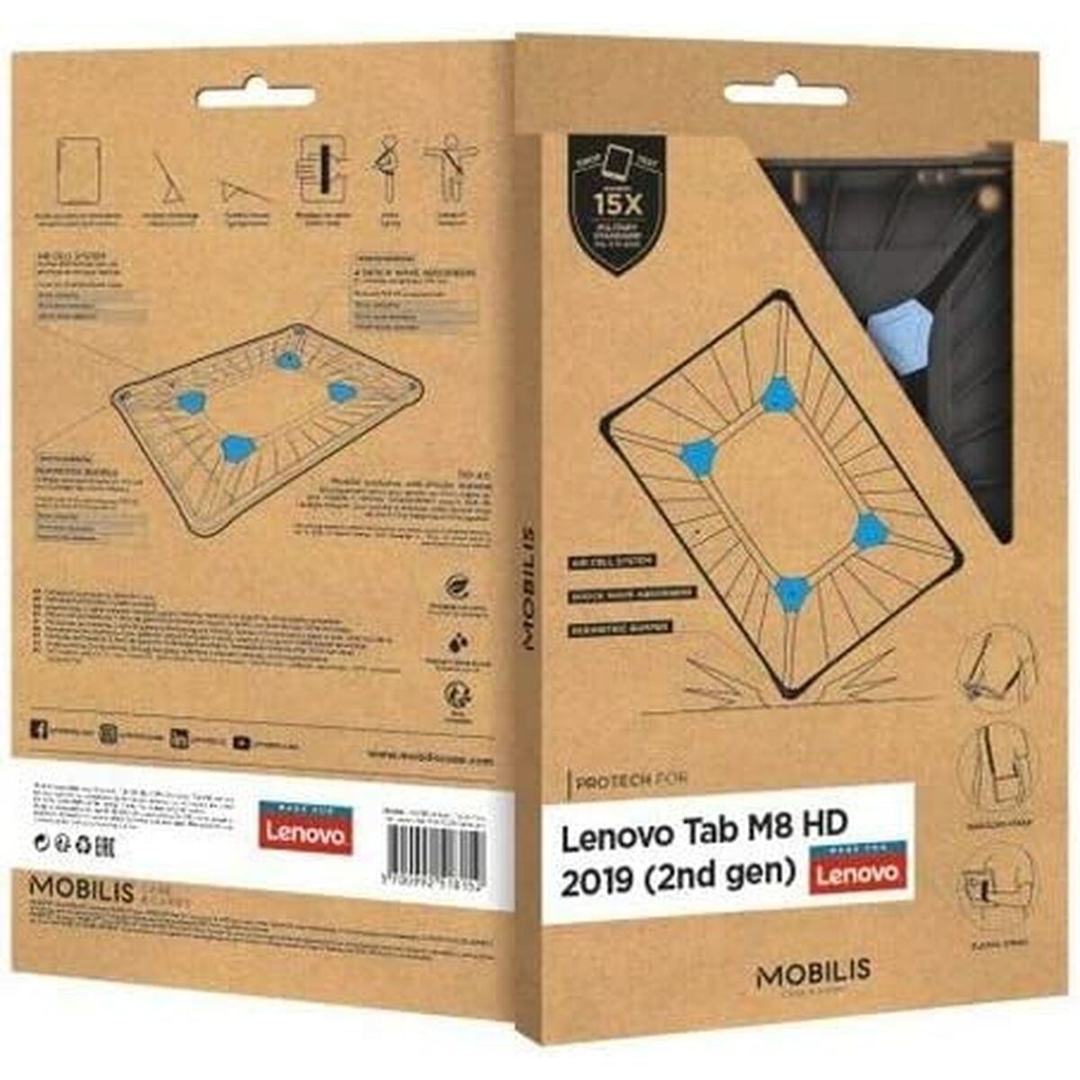 Tablet cover Mobilis 053004 Black-1