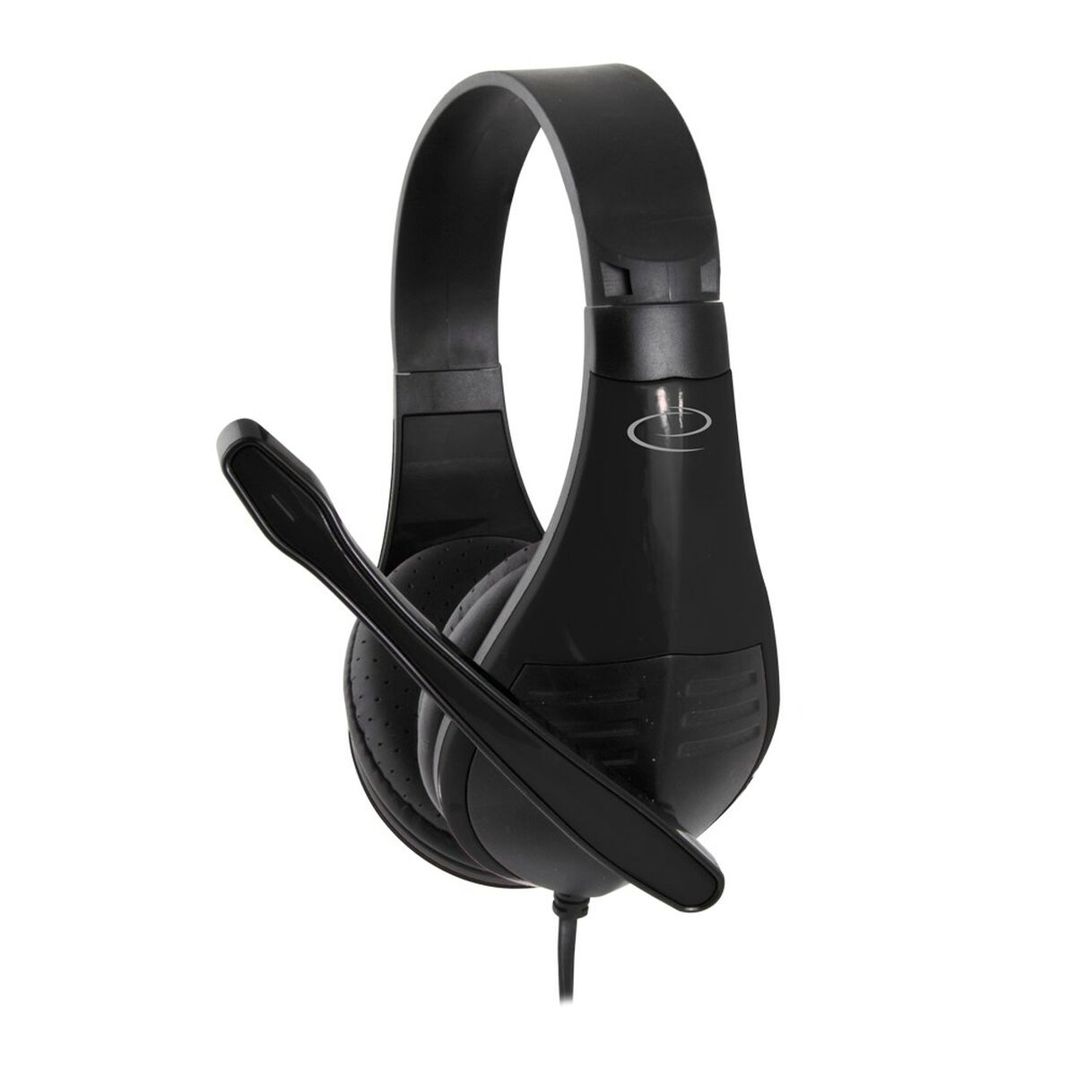 Headphones with Microphone Esperanza EH209K Black-0