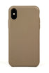 iPhone X Case, Taupe Leather-0
